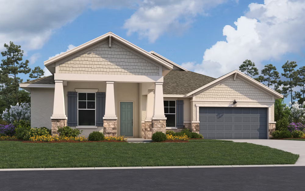 Arlington model home by Dream Finders Homes