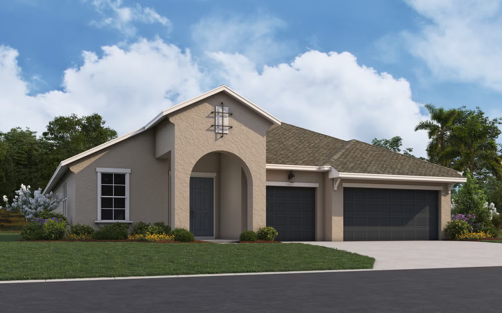Boca model home by Dream Finders Homes
