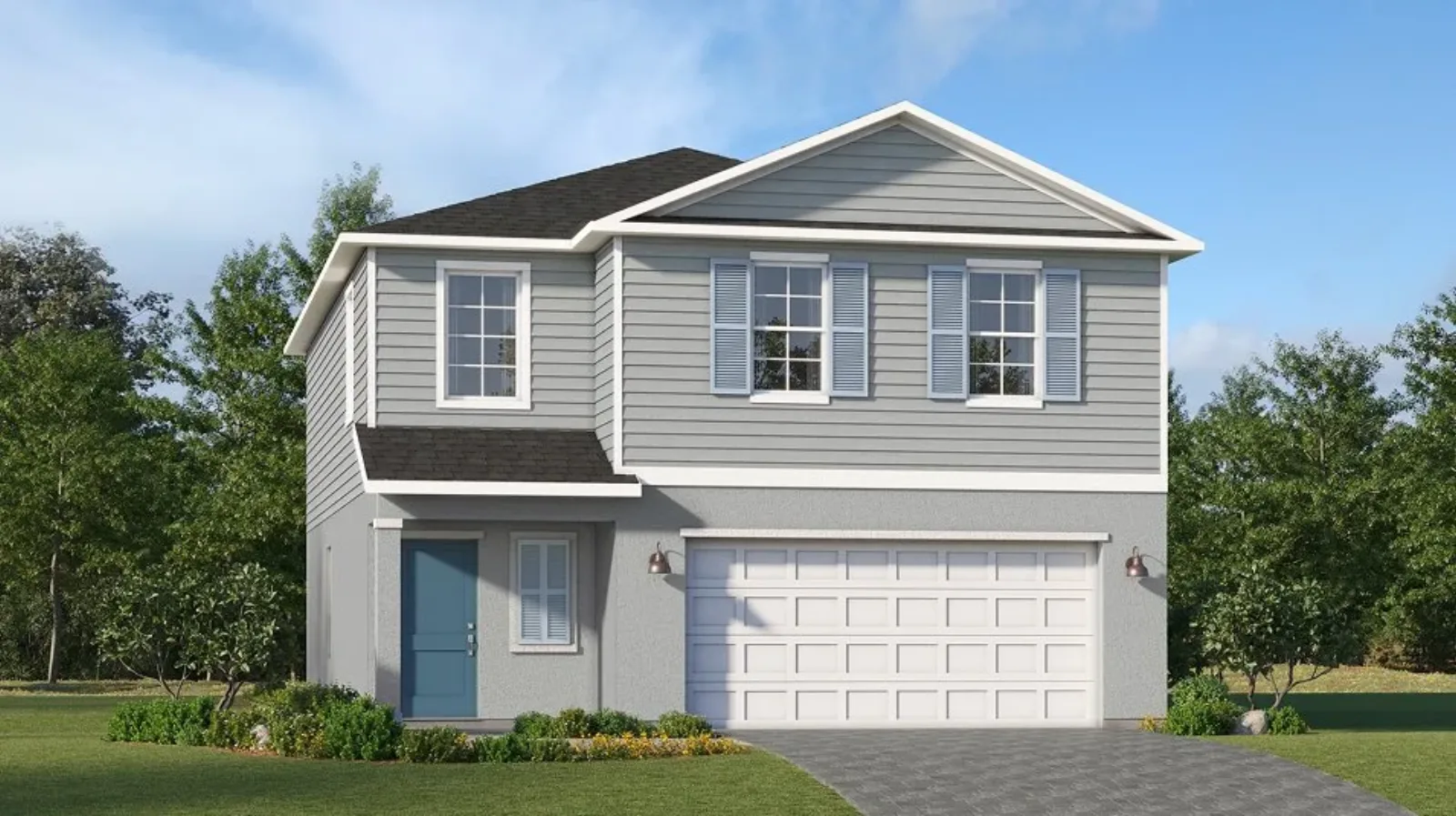 Columbus model home at Sabal Glen