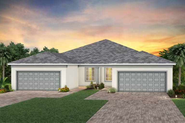 Ellenwood model home by DiVosta