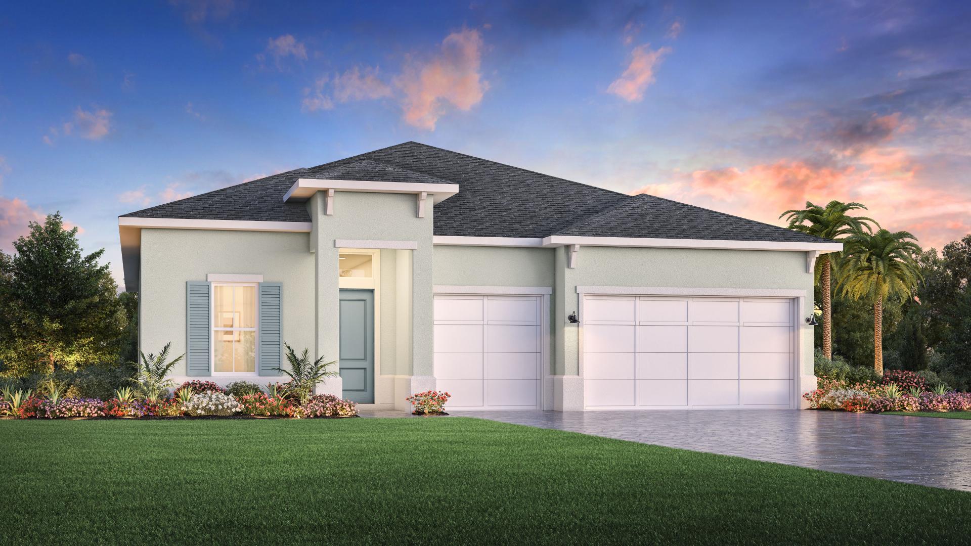 Glades (Sol Collection) model home by Toll Brothers
