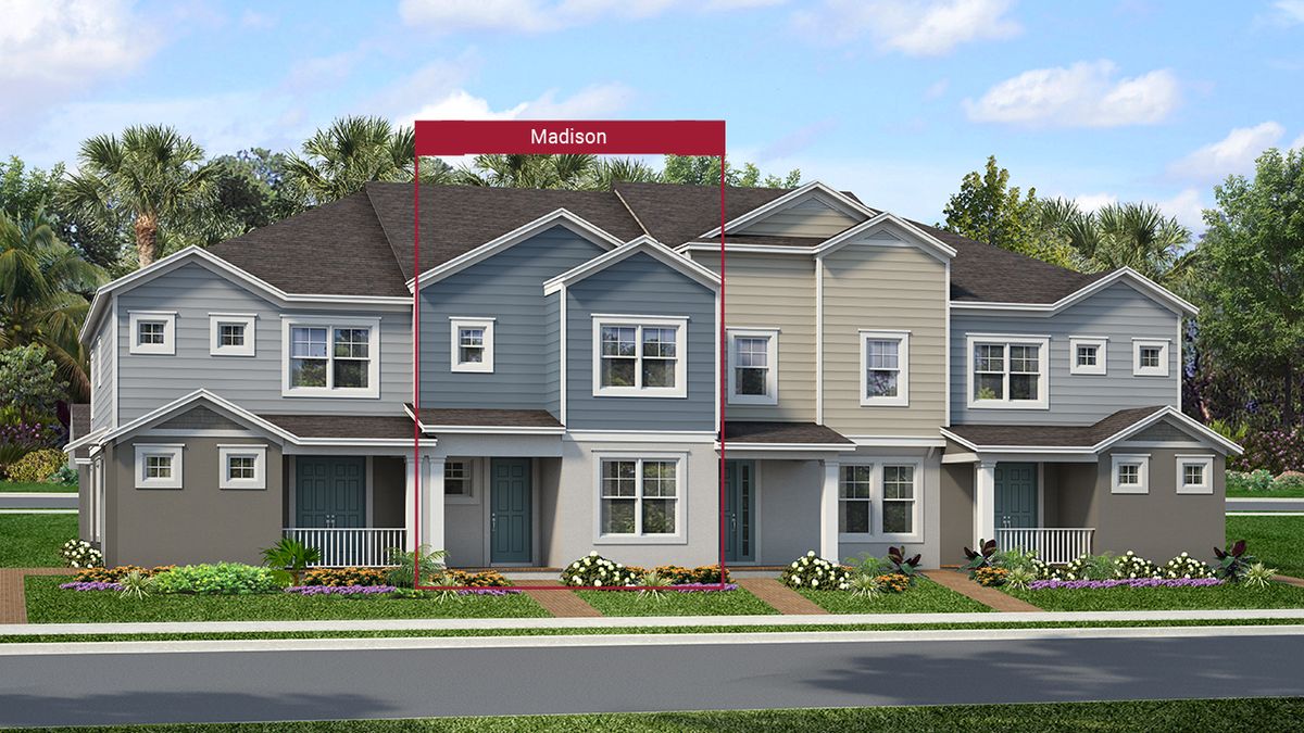 Madison model home by Park Square Homes