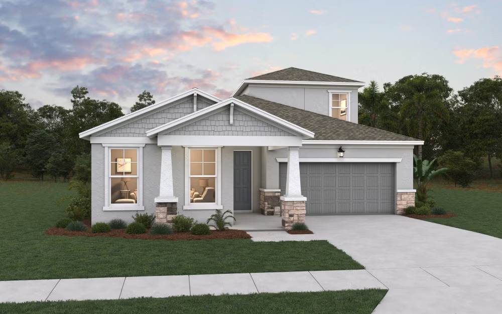 Ravenna II model home by Dream Finders Homes